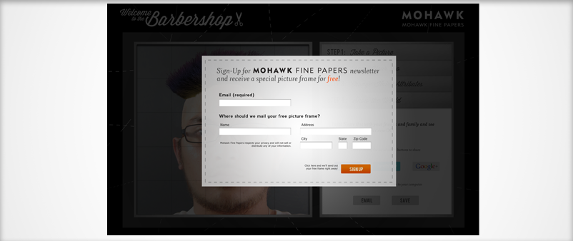 Mohawk Paper Sample / Mohawk Promotional Campaign